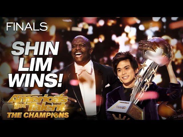 Shin Lim Is THE WINNER! - America's Got Talent: The Champions