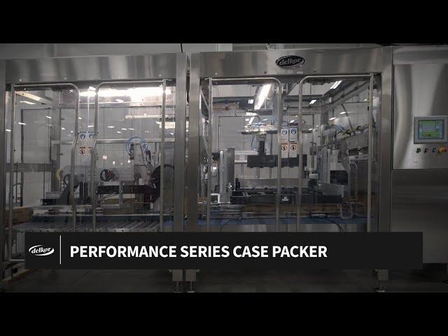 Clamshell Packaging | Delkor's Performance Series Case Packer | CS Series Sealer
