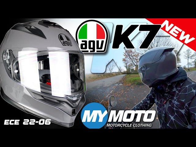 NEW - AGV K7 Helmet // Test - Review - Strip Down - Unveil // First Look