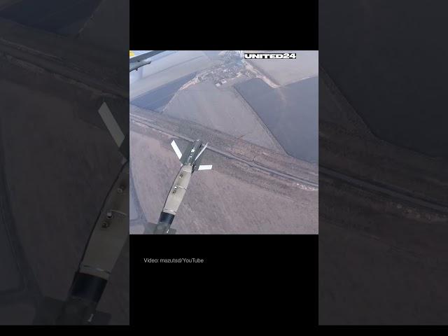 Ukrainian Su-25 Drop  Hammer Guided Bombs. AASM-250 in Action #warinukraine