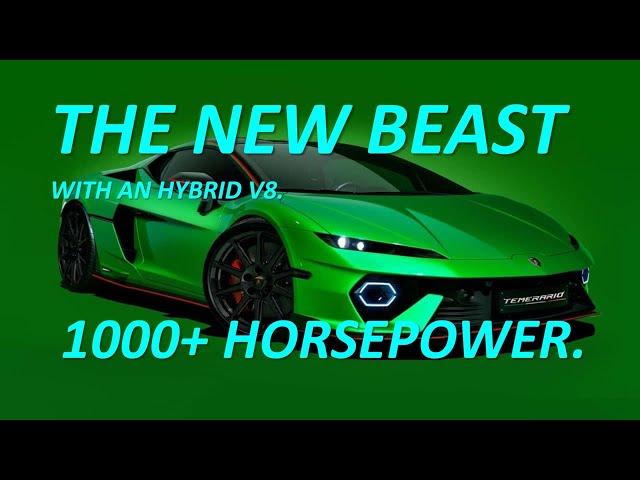 LAMBORGHINI TEMERARIO THE HURACAN REPLACEMENT  |1000+HP| The most powerful lambo of all time