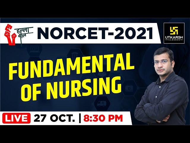 FUNDAMENTAL OF NURSING  ||  Important Questions || NORCET || AIIMS || By Siddharth Sir