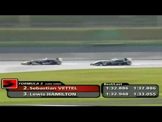 Formula 3 Hamilton & Vettel Battle - 2005