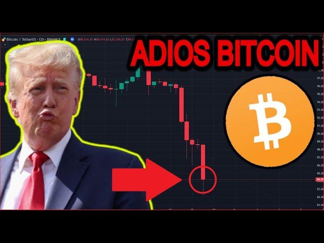 DONALD TRUMP DESTRUYE al BITCOIN con esta  BRUTAL NOTICIA - Analisis de bitcoin hoy