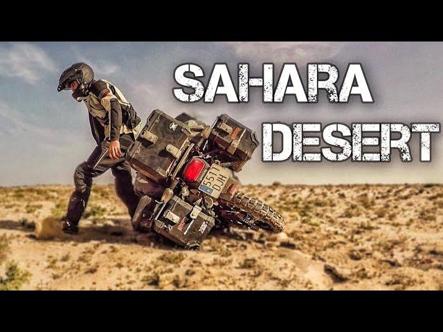 STUCK in WESTERN SAHARA | Motorcycle World Tour | Africa #2