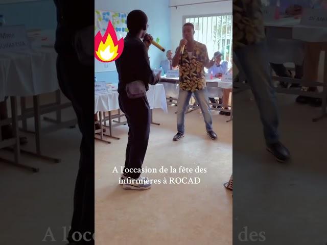 Devant les étudiants de l’institut ROCAD