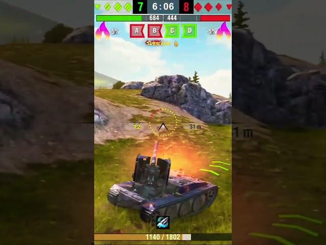 Funny Moments Game Over WoT Blitz #shorts #short #wotblitz #shortswotb