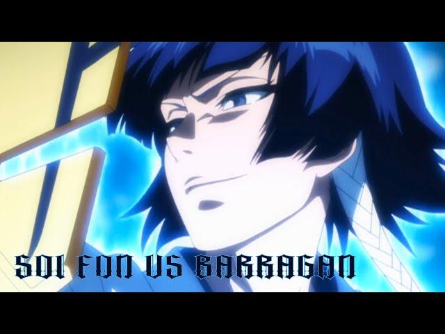 Soi Fon vs Barragan English Dub | Full Fight (1080p) | Bleach