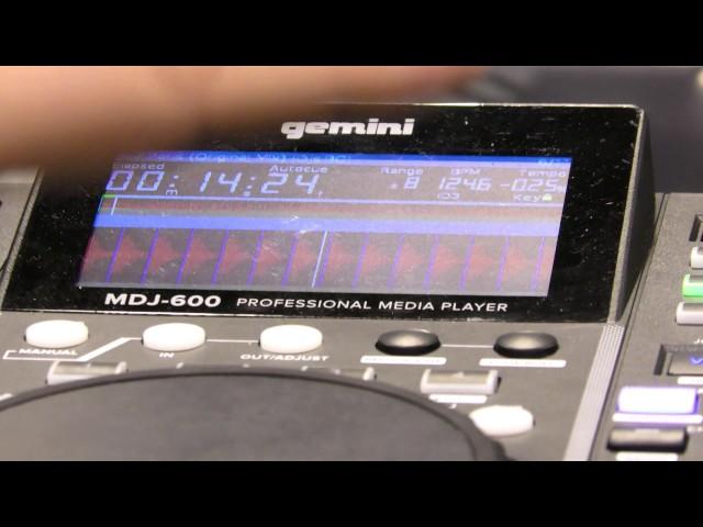 NAMM 2017: Gemini MD-500 & MD-600 Media Player Walkthrough