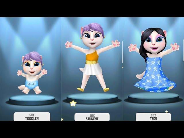 My Talking Angela Android Gameplay - Great Makeover HD 2018