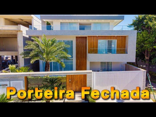 CASA CONTEMPORÂNEA TOTALMENTE DECORADA À VENDA PORTEIRA FECHADA NO RECREIO!! | MULLER IMOVEIS RJ