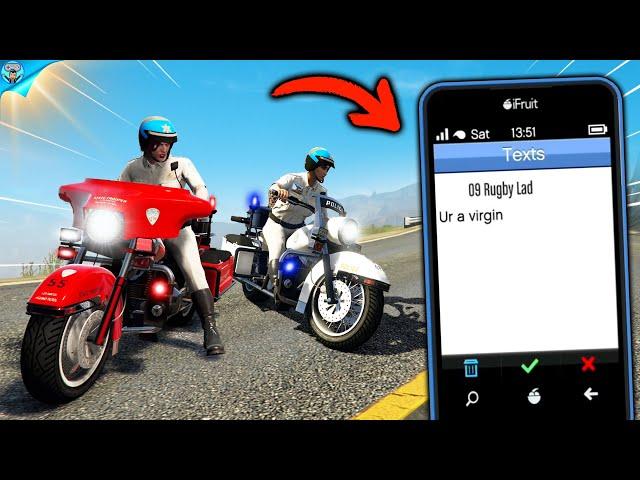 Trolling with the NEW Police Bike! (GTA Online)