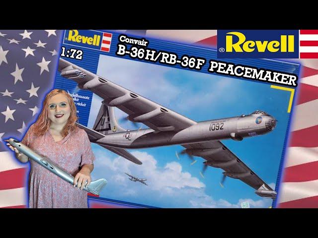 B-36 Peacemaker || LARGEST EVER Plastic scale model kit?!