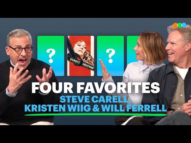 Four Favorites with Steve Carell, Kristen Wiig, and Will Ferrell (Despicable Me 4)