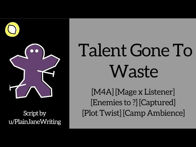 Talent Gone To Waste [M4A ASMR Roleplay] ["Evil" Mage x Listener]