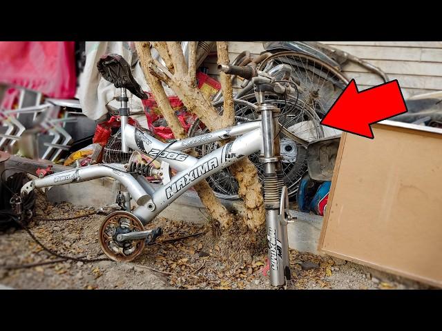 Forgotten Bicycle RESTORATION | Old and Trash Bike Turned Into A Dream Mountain Bike