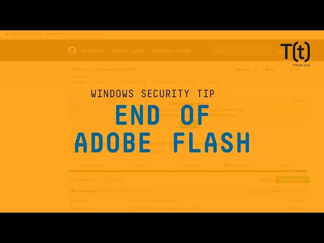 How to securely prepare for Adobe Flash end of life on Windows 10