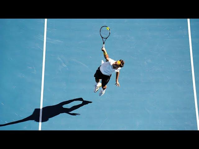 Only Roger Federer Can Make Tennis Most Difficult Shot Look EASY