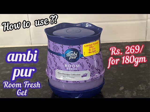 Ambi Pur Room Fresh Mood Therapy Collection | Ambi Pur Room Freshner Review & Demo | Ambi Pur