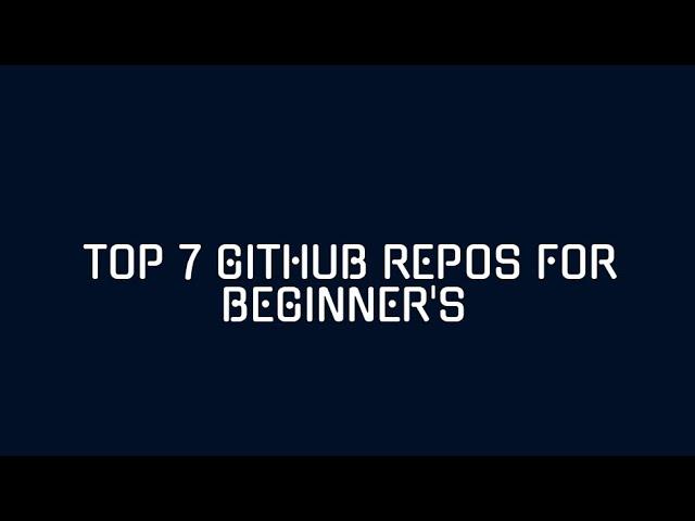 Top 7 Generative AI github repos for Beginners