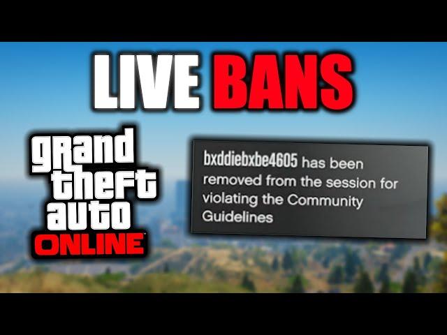 LIVE BANS Are Now a Thing in GTA Online