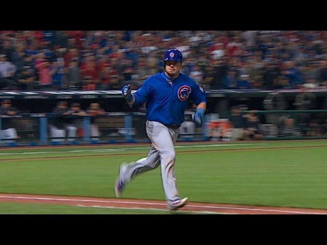 WS2016 Gm7: Schwarber gets three hits, stolen base