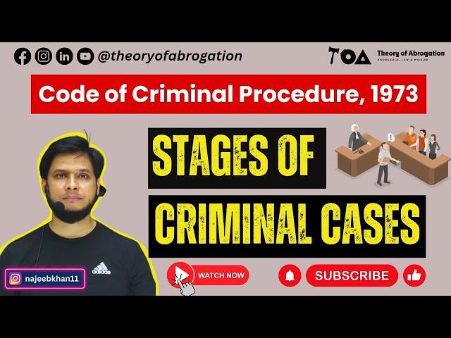 Step by step stages of criminal cases || CrPC || Judiciary || PO