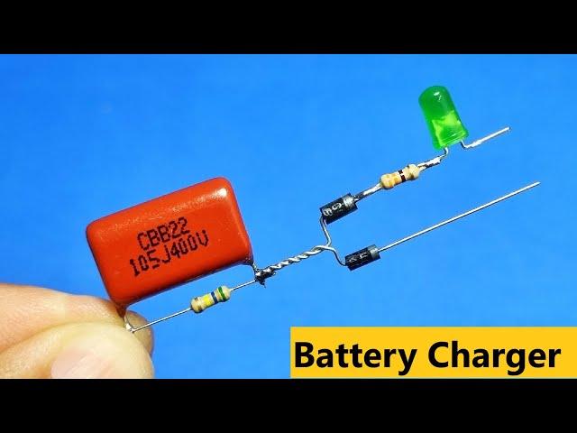 Transformerless Battery Charging Circuit