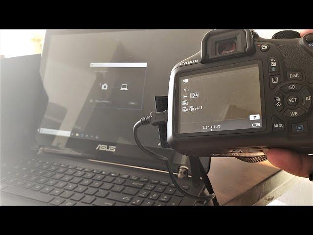 How to Connect Canon Camera to Laptop & Desktop Computers
