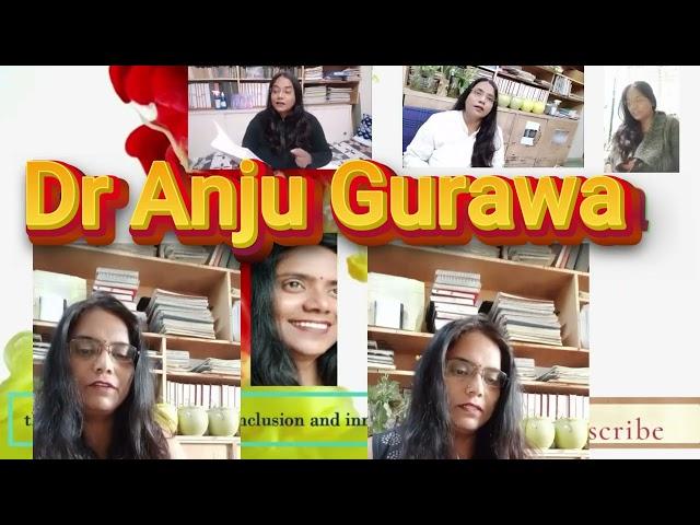 MA ENGLISH | DELHI UNIVERSITY | DR ANJU GURAWA |PROESSOR DELHI UNIVERSITY