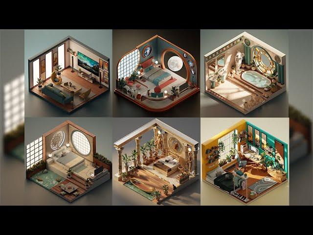 Animated Rooms | 3d Animation | Blender