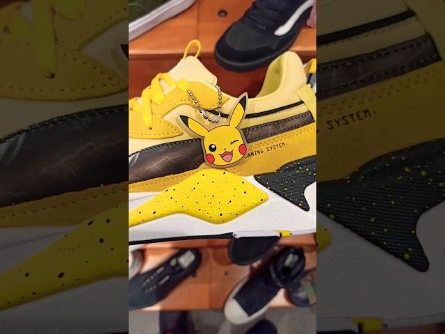 PUMA RSX "PIKACHU" IN HAND!  #shorts #sneakershorts #viral #puma #pokemon