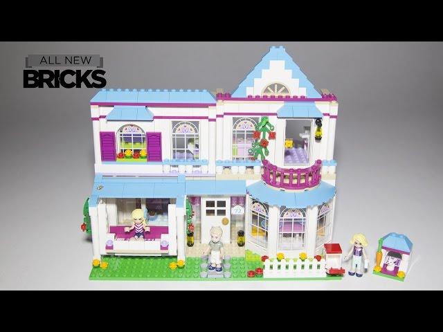 Lego Friends 41314 Stephanie's House Speed Build