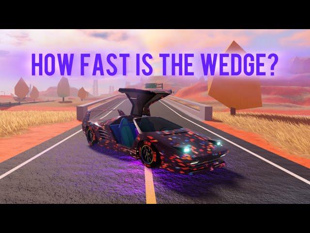 Wedge VS The Best Cars | Roblox Jailbreak