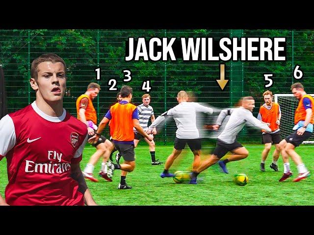 Jack Wilshere VS Amateur Footballers (INSANE SKILLS)