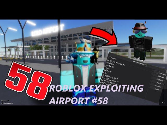 Roblox Exploiting Admin Trolling | International Airport Ep.58