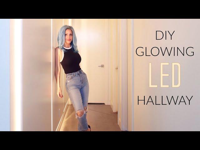 I Made My Hallway GLOW! | LED Wall Panels