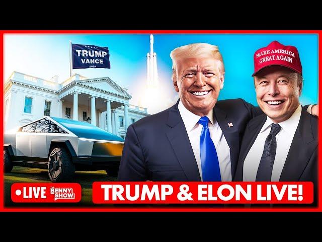 Trump and Elon Musk Host SHOCK Press Conference LIVE Right Now From White House: 'Get Ready...'