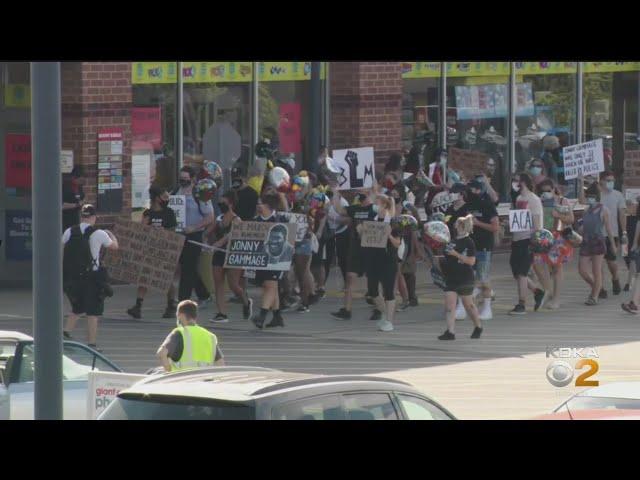 Protesters Block Route 51 During March For Jonny Gammage