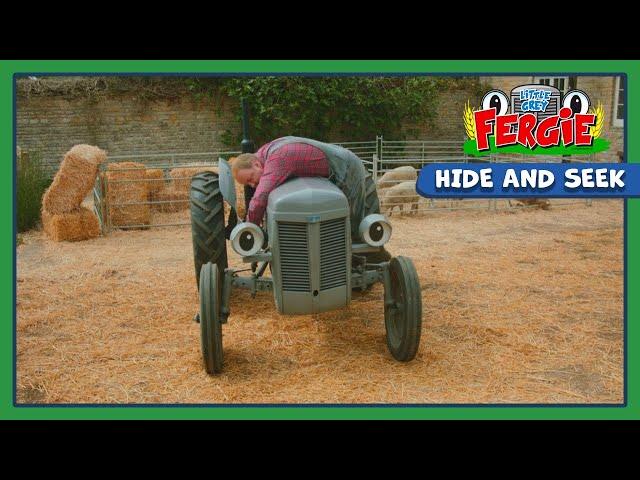 Farmer George Keeps Falling Asleep!  | Hide and Seek |  Little Grey Fergie