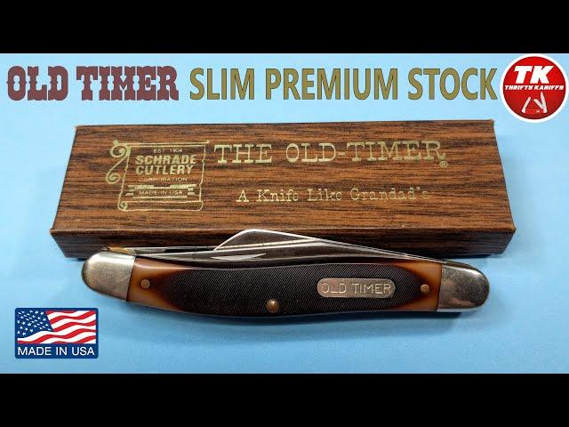 Old Timer 61OT Slim Premium Stock Pocket Knife - USA made from the late 70's.