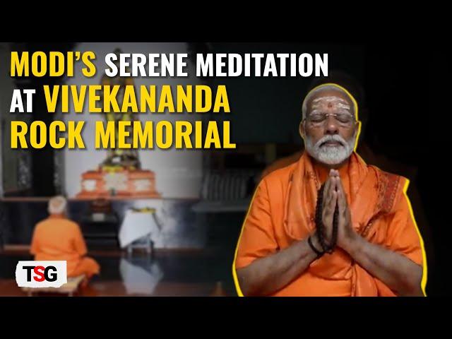 PM Modi's Spiritual Retreat: Day 2 at Vivekananda Rock Memorial