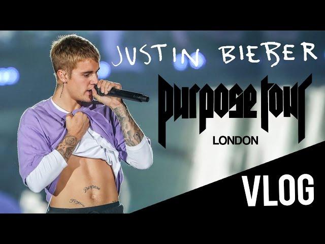 VLOG: JUSTIN BIEBER #PURPOSETOURLONDON | iamdazale