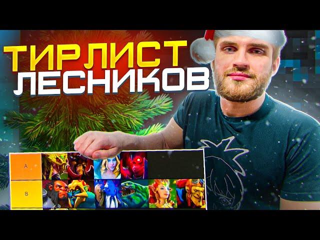 Тир Лист 17 Лесников [Dota 2]