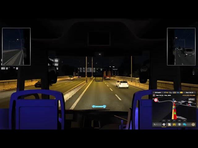 ETS2 | SCANIA BUS | ROUTE:  LYON TO GENEVA TO BERN