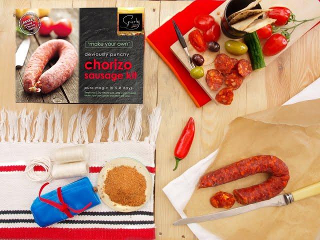 Making Chorizo with a Machine