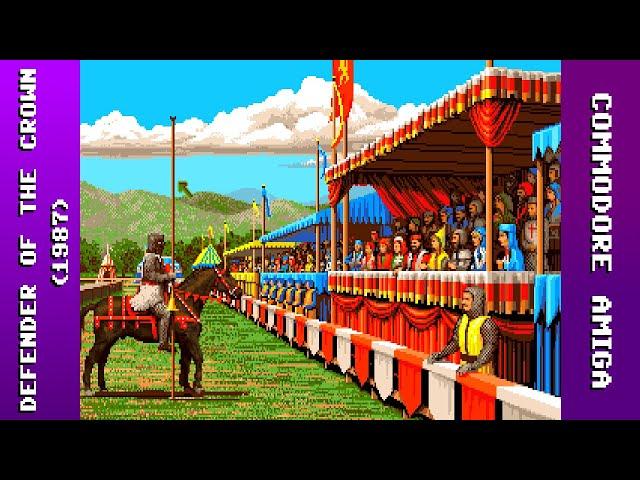 Defender of the Crown Longplay (Amiga) [4K]