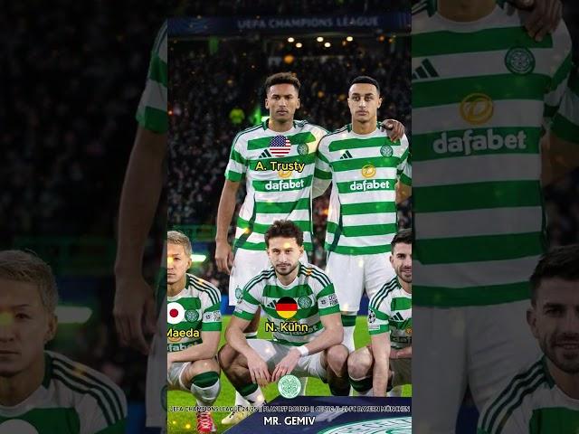 Celtic vs FC Bayern München || Uefa Champions League 24/25 || Playoff round || Celtic Squad #celtic