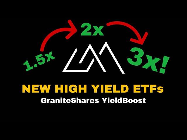 NEW HIGH YIELD ETFs - GraniteShares YieldBoost