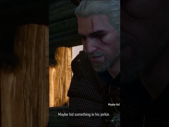 Jerkin!? #witcher3 #witcher3wildhunt #thewitcher3 #thewitcher3wildhunt #shorts